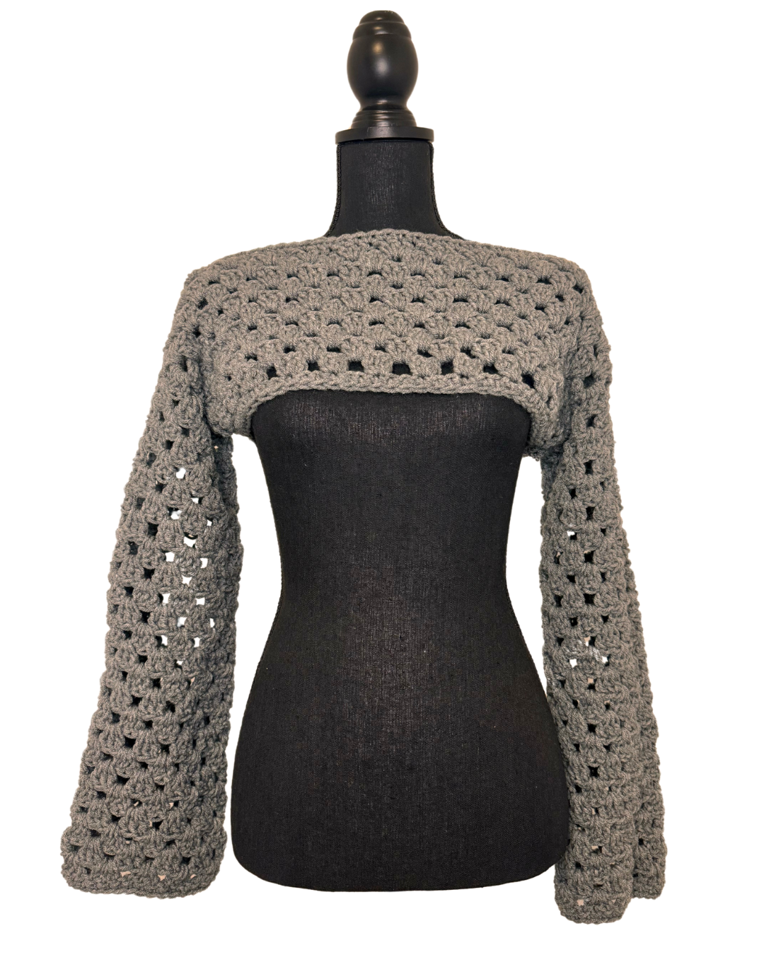 Grey Shrug Sleeves