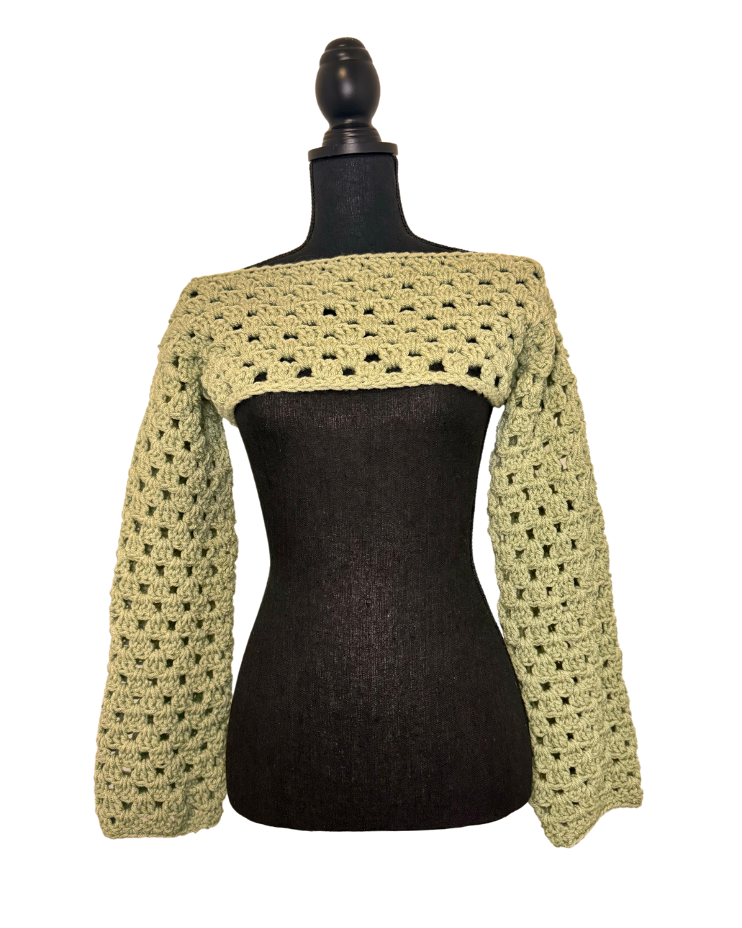 Green Shrug Sleeves
