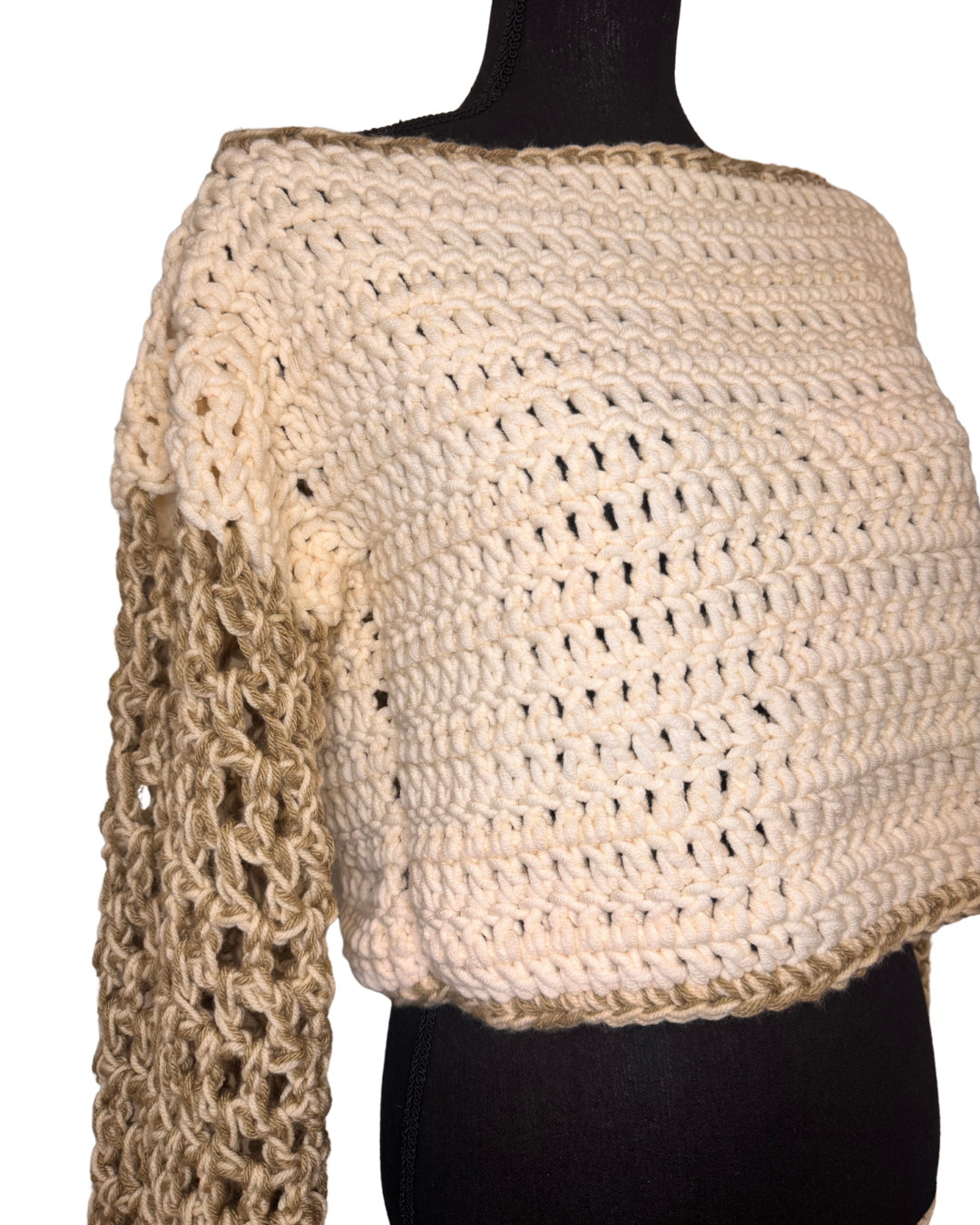 Creamy Espresso Sweater