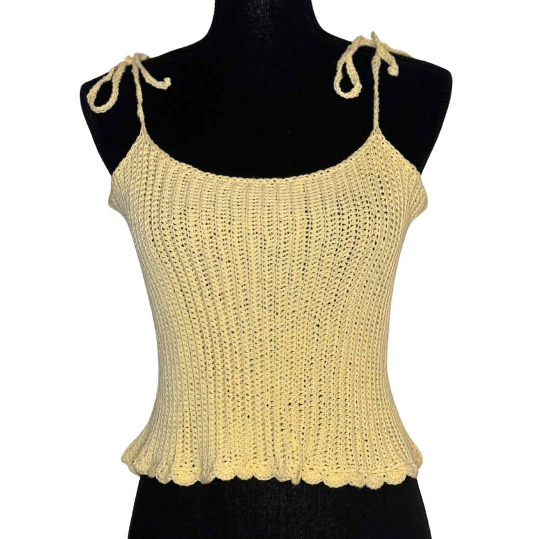 Baby Yellow Crop Tank