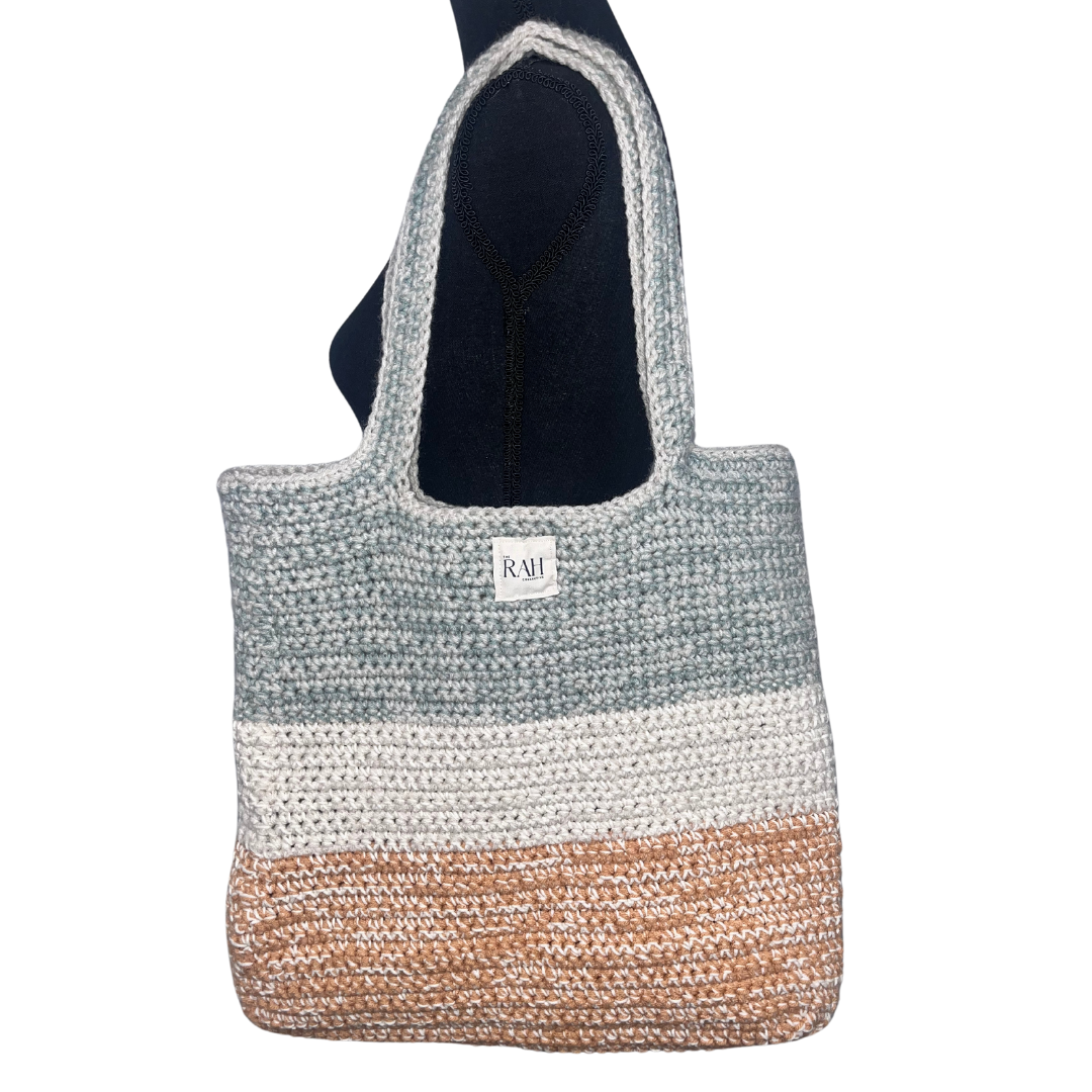 Tote Bag - Blue Peach