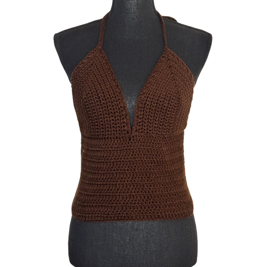 Chocolate Halter Top