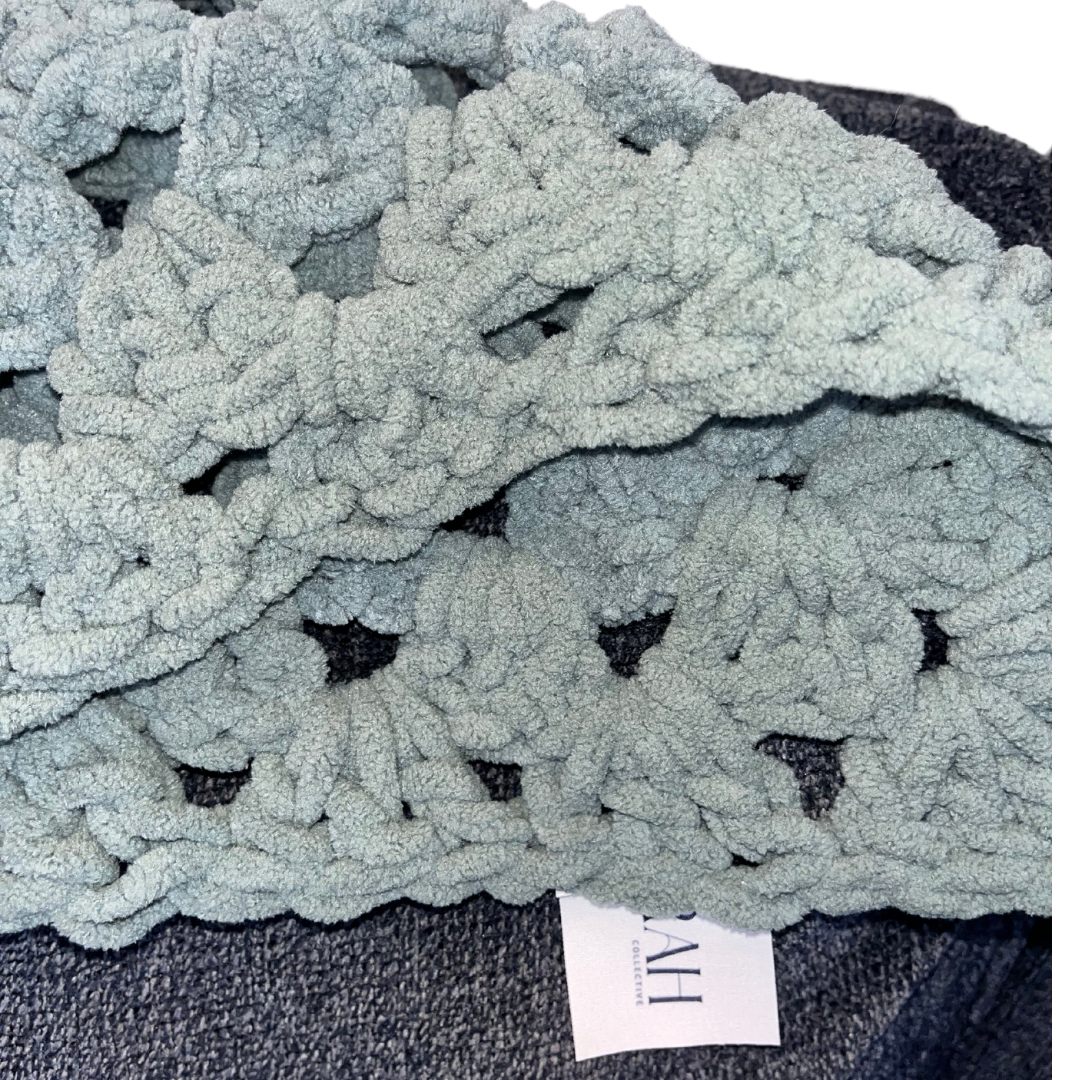 Chunky Throw Blanket - Forest