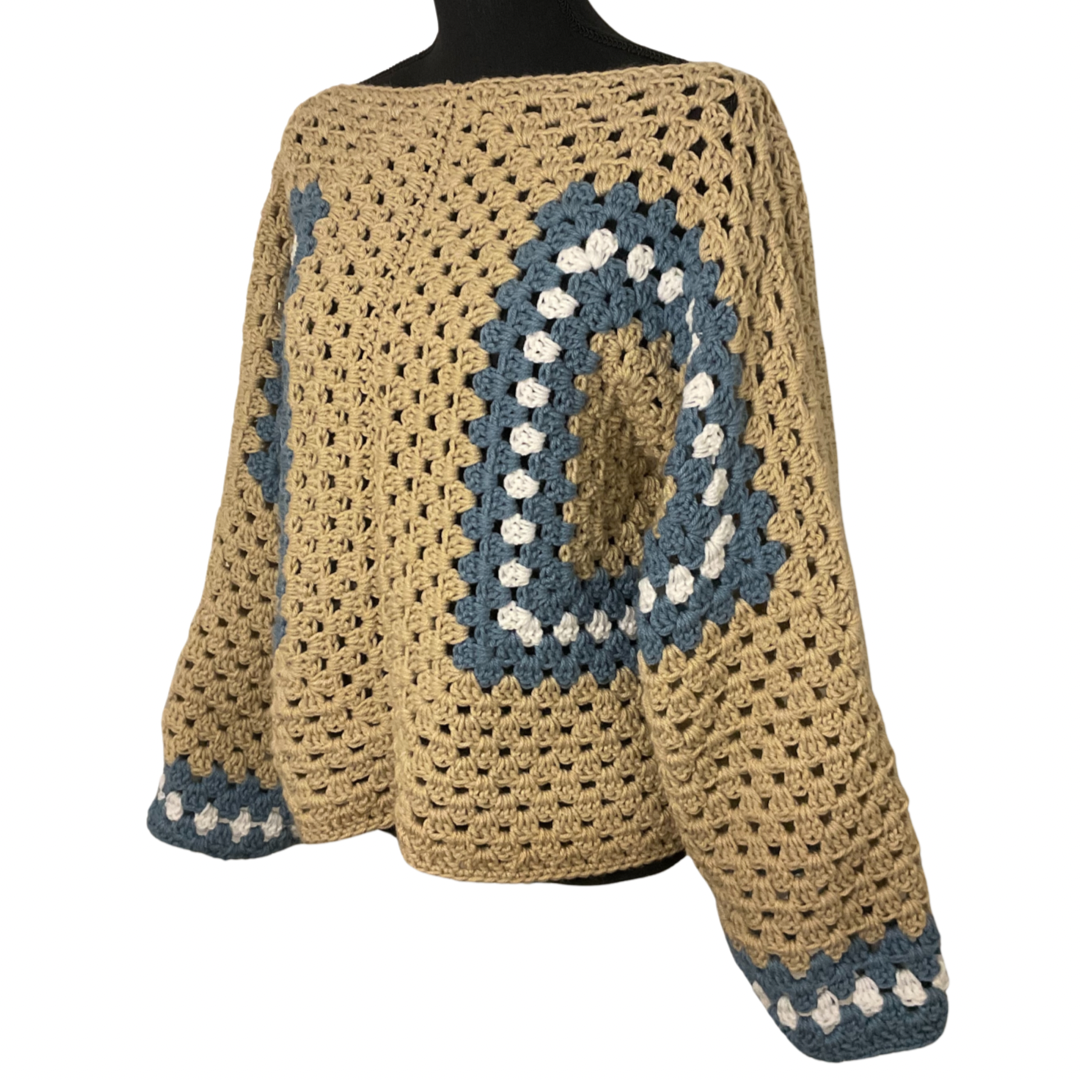 Hexa Pullover - Blue Sands