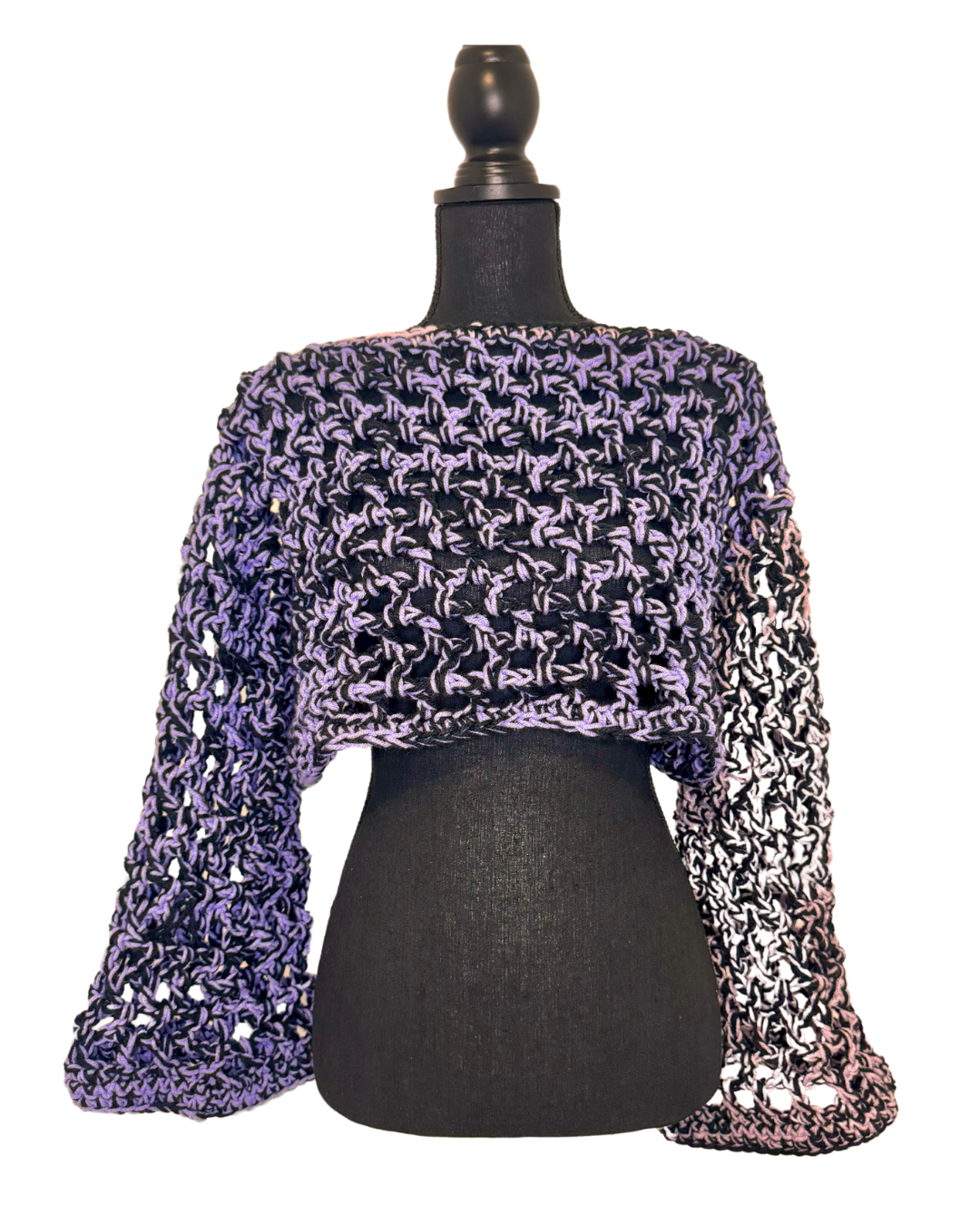 Purple/Pink Crop Sleeves