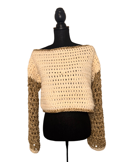 Creamy Espresso Sweater